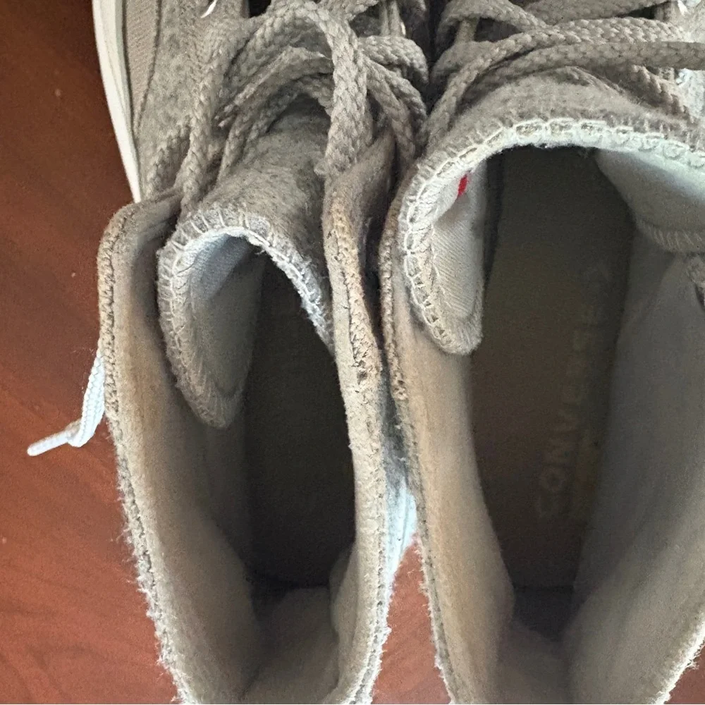 Converse Run Star Hike Chunky High Top Sneakers Unisex Womens 11 Mens 9.5 - Picture 15 of 16